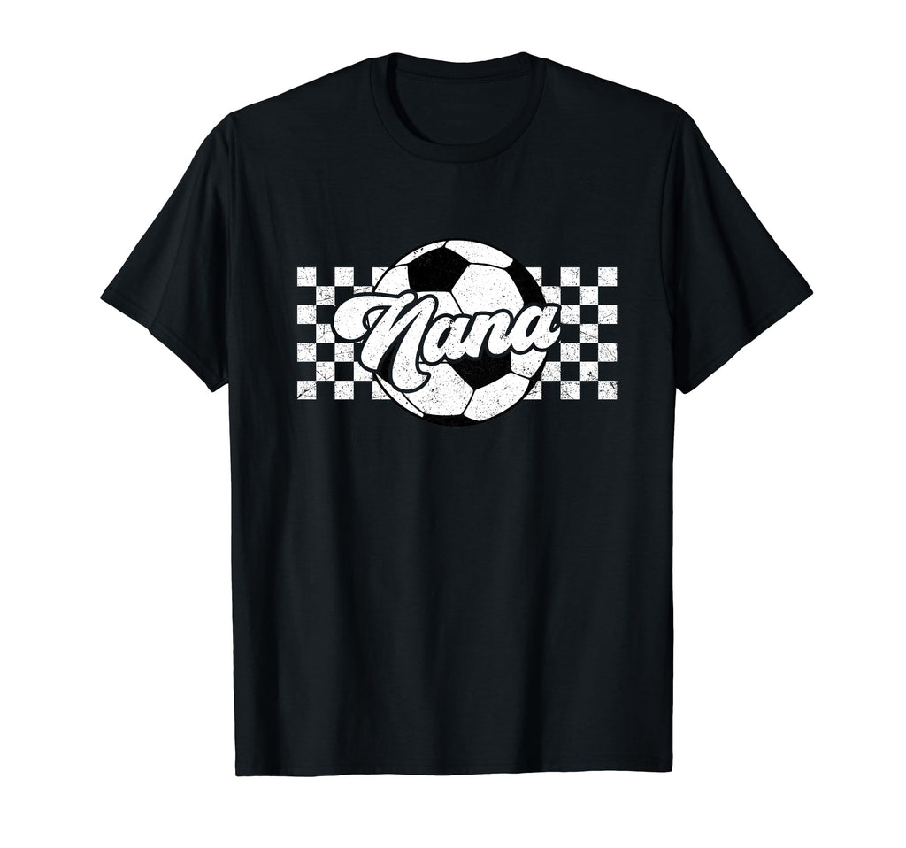 Soccer Nana Sport Lover Family Mothers T-Shirt - Unique Graphic for Adults