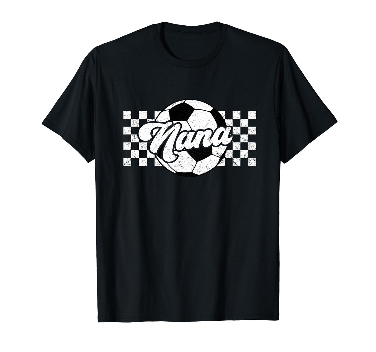 Soccer Nana Sport Lover Family Mothers T-Shirt - Unique Graphic for Adults