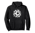 Soccer Ball Drawing Goal Keeper Hoodie - Trendy Graphic Unisex