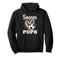 Soccer Pops Leopard Heart Matching Family Hoodie - Novelty Apparel Unisex
