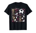 Love Soccer Unique Romantic Soccer T-Shirt - Custom Art Print for Adults