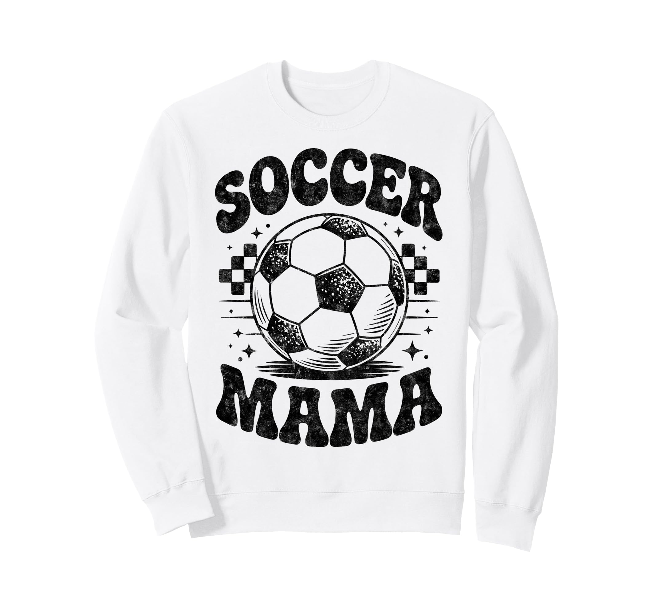Soccer Mama Football Soccer Player Sweatshirt - Fun Novelty Design Unisex