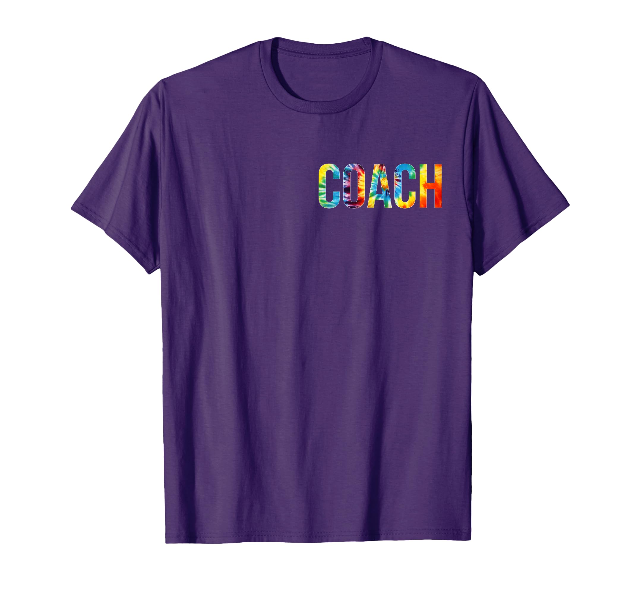 Coach Work Tie Dye Back To School T-Shirt - Custom Art Print Unisex