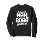 Class 2026 Senior Year Soccer Mom Sweatshirt - Unique Graphic Unisex