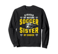 Striker Nature Soccer Sister Sweatshirt - Streetwear Style for Adults