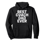 Soccer Teaching Star Best Coach Dad Hoodie - Aesthetic Graphic Men Women