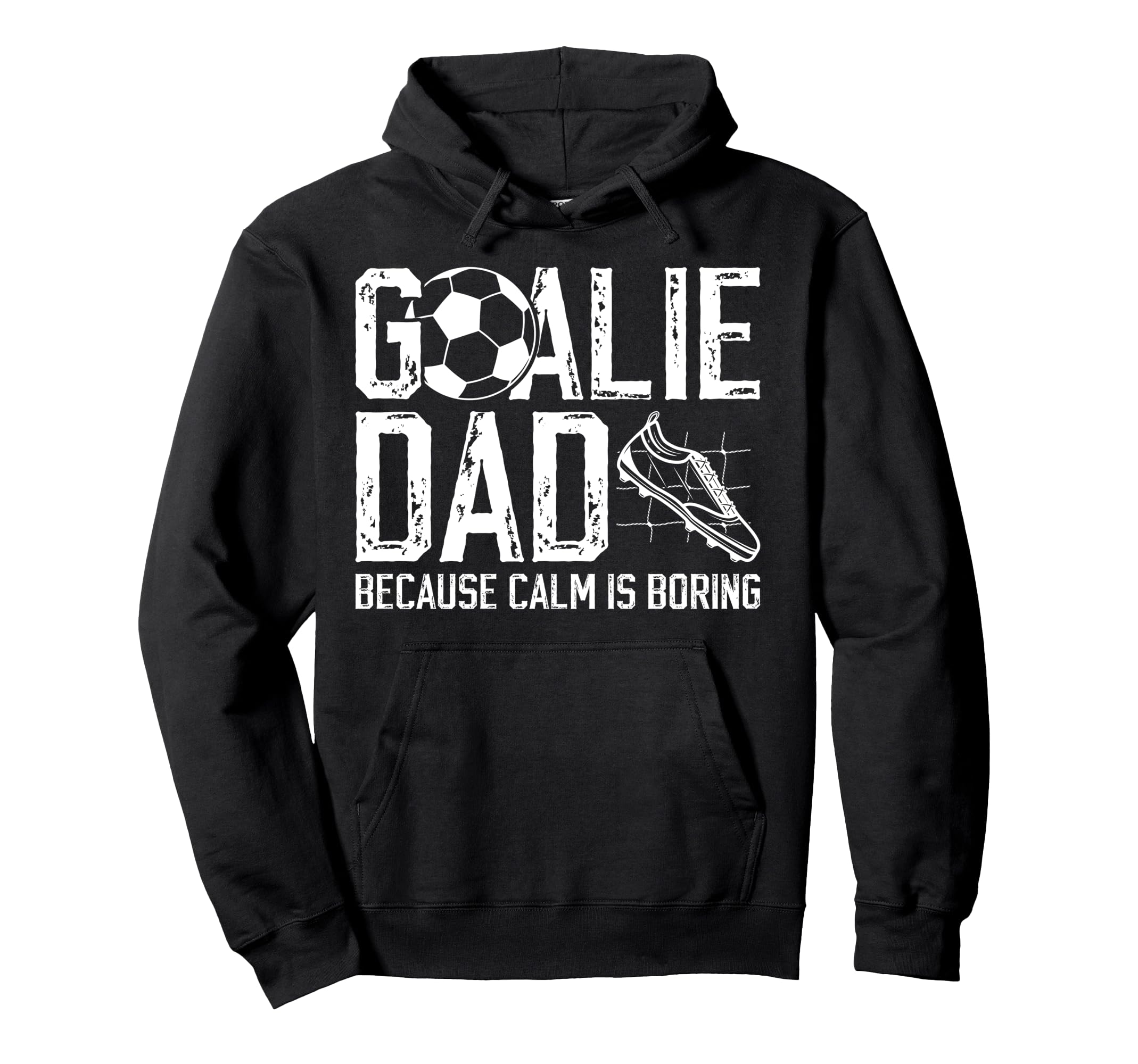 Soccer Goalie Dad Funny Dad Soccer Keeper Dad Hoodie - Graphic Print Unisex