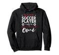 My Favorite Soccer Player Calls Me Omi Hoodie - Minimalist Print Men Women