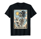 Frenchie Mom Tarot Card Bulldog T-Shirt - Novelty Apparel Men Women