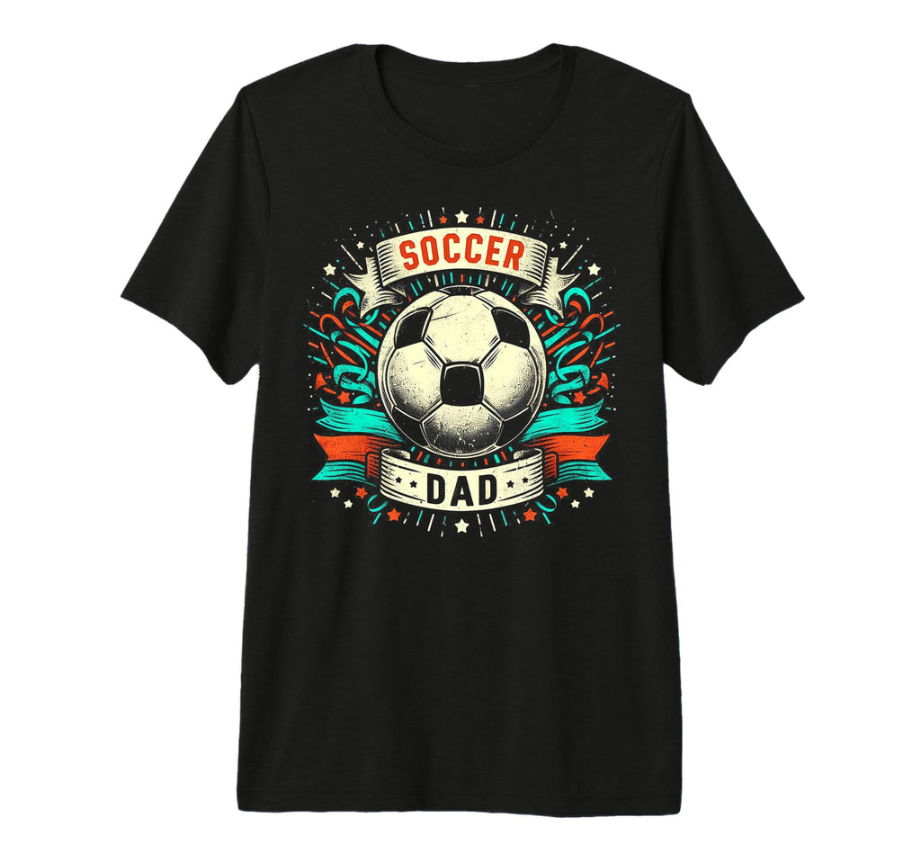 Soccer Dad Family Matching Dad Fathers T-Shirt - Fun Novelty Design Unisex