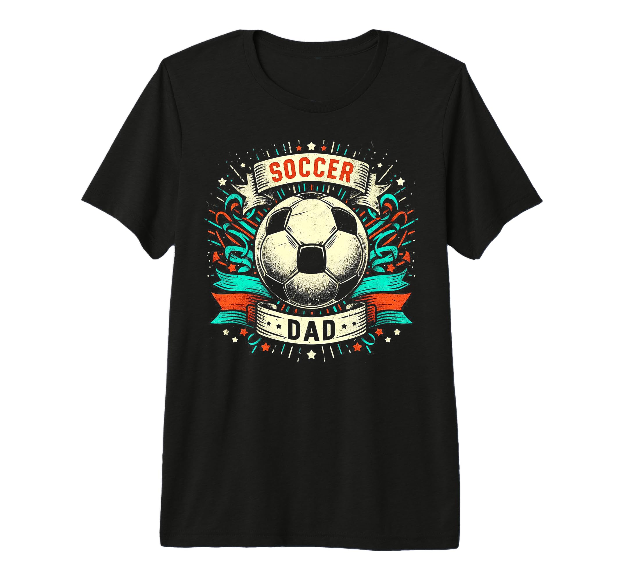Soccer Dad Family Matching Dad Fathers T-Shirt - Fun Novelty Design Unisex
