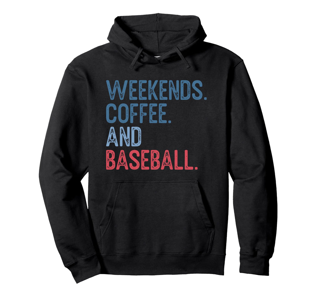 Weekends Coffee And Baseball Hoodie - Aesthetic Graphic Men Women