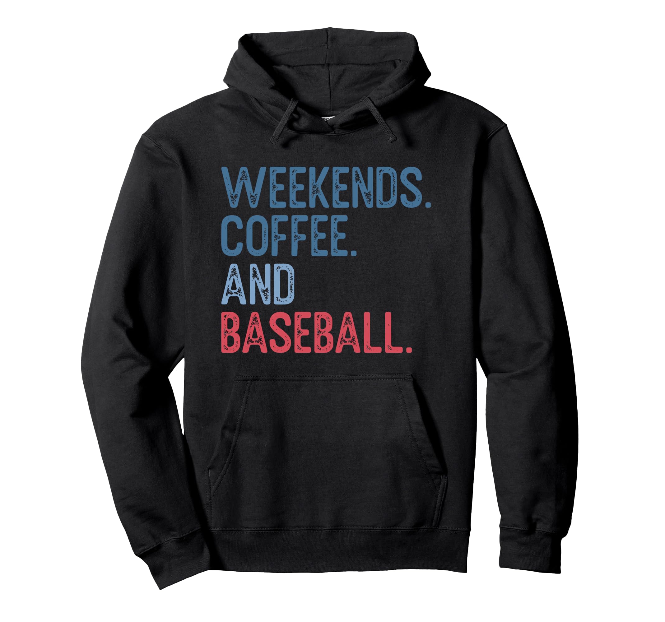 Weekends Coffee And Baseball Hoodie - Aesthetic Graphic Men Women