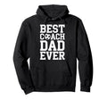Soccer Coaching Legend Best Coach Dad Hoodie - Minimalist Print Unisex