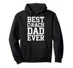 Soccer Coaching Legend Best Coach Dad Hoodie - Minimalist Print Unisex