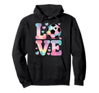 I Love Soccer Goalie Player Fan Game Hoodie - Minimalist Print Men Women