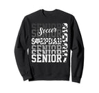 Senior 2027 Soccer Stepdad Proud Sweatshirt - Streetwear Style for Adults