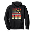 Awesome Since 2010 Soccer 16Th Birthday Hoodie - Fun Novelty Design Unisex