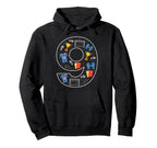 9Th Birthday 9 Year Old Football Hoodie - Custom Art Print for Adults