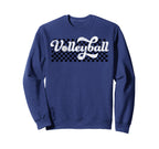 Volleyball Mom Dad Mama Family Sweatshirt - Casual Everyday Wear Unisex