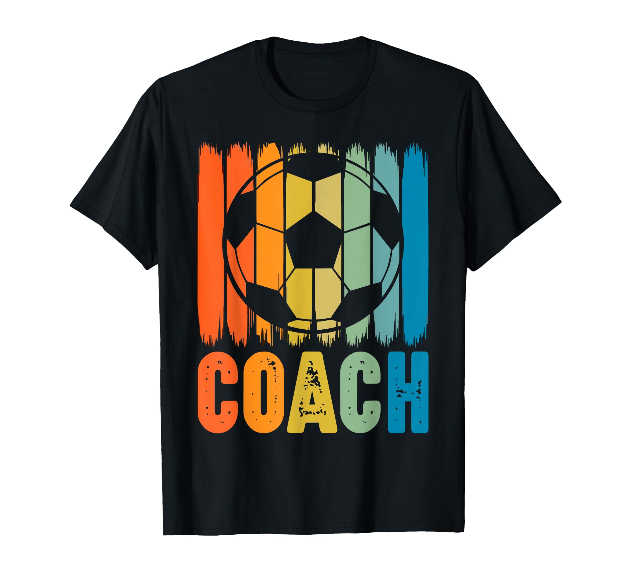 Soccer Coach Funny Soccer Ball Coaching T-Shirt - Unique Graphic Unisex