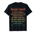 Funny Soccer Coach T-Shirt - Aesthetic Graphic for Adults