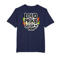 Loud And Proud Soccer Mom Mens Big Sweatshirt - Trendy Graphic for Adults