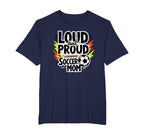 Loud And Proud Soccer Mom Mens Big Sweatshirt - Trendy Graphic for Adults