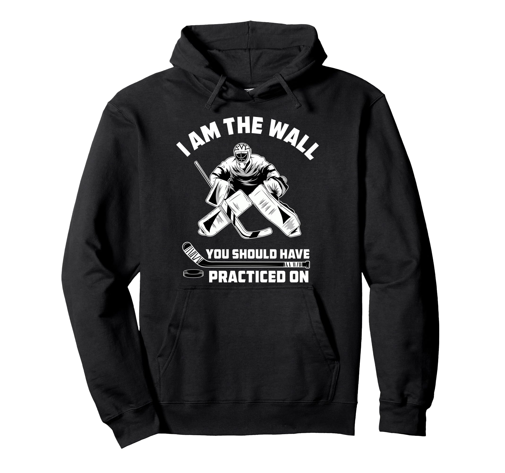 Ice Hockey Goalkeeper Hoodie - Fun Novelty Design Men Women