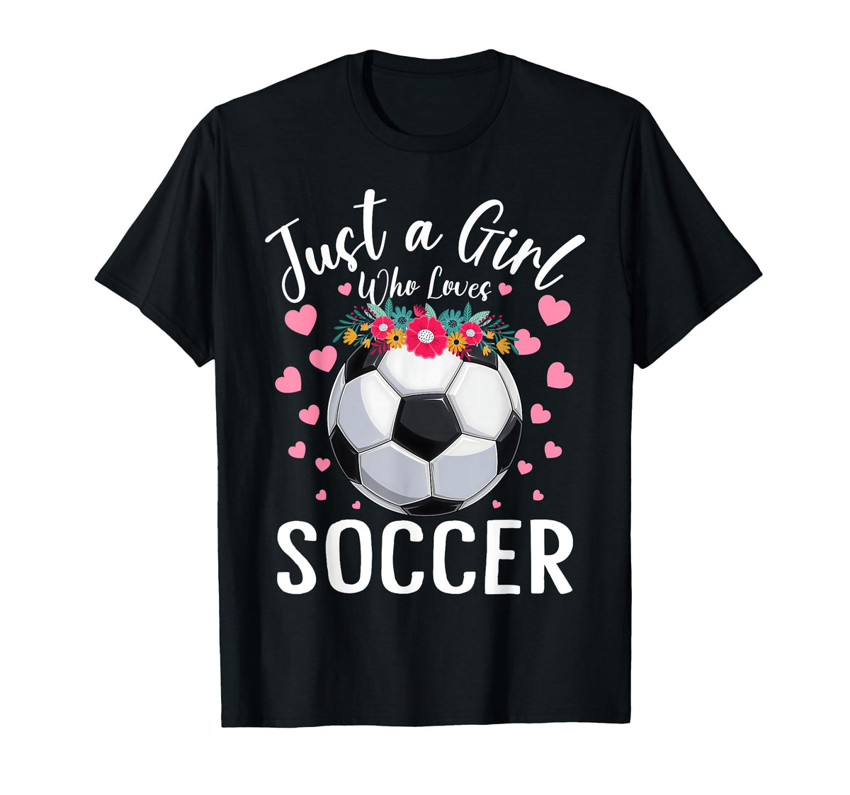 Just Who Loves Soccer Sports Player T-Shirt - Custom Art Print for Adults