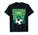 Grandma Birthday Soccer Group Family T-Shirt - Fun Novelty Design Unisex