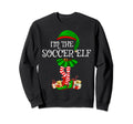 Matching Family Im Soccer Elf Sweatshirt - Casual Everyday Wear Men Women
