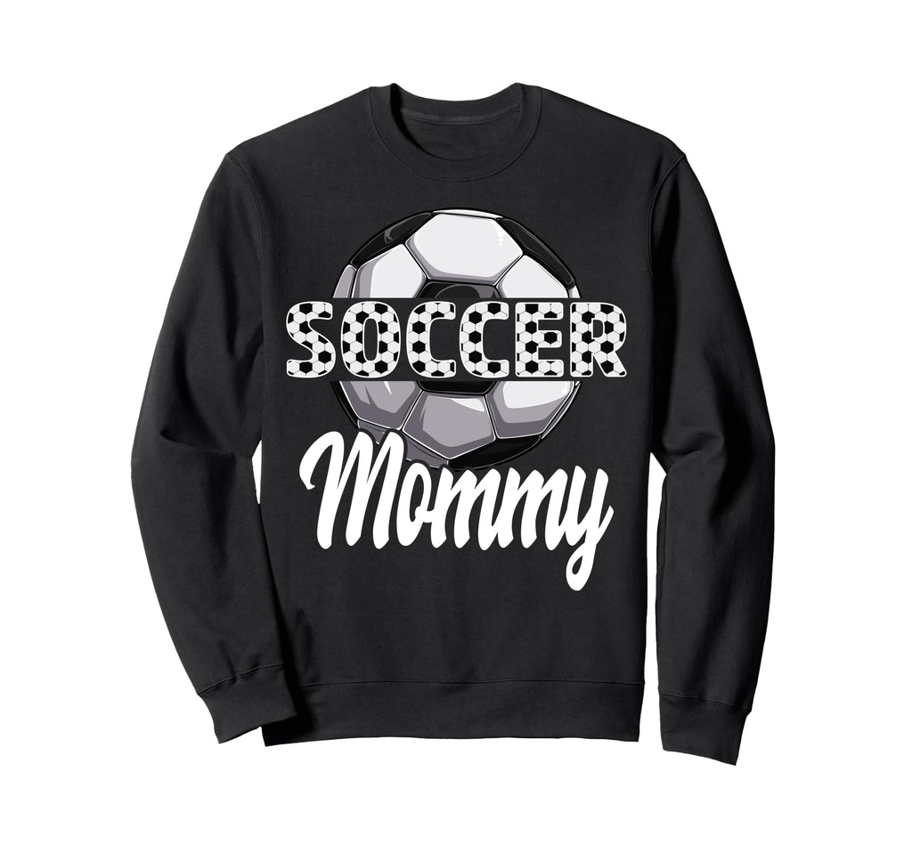 Soccer Mommy Team Player Sport Sweatshirt - Aesthetic Graphic for Adults
