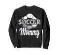 Soccer Mommy Team Player Sport Sweatshirt - Aesthetic Graphic for Adults
