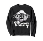 Soccer Mommy Team Player Sport Sweatshirt - Aesthetic Graphic for Adults
