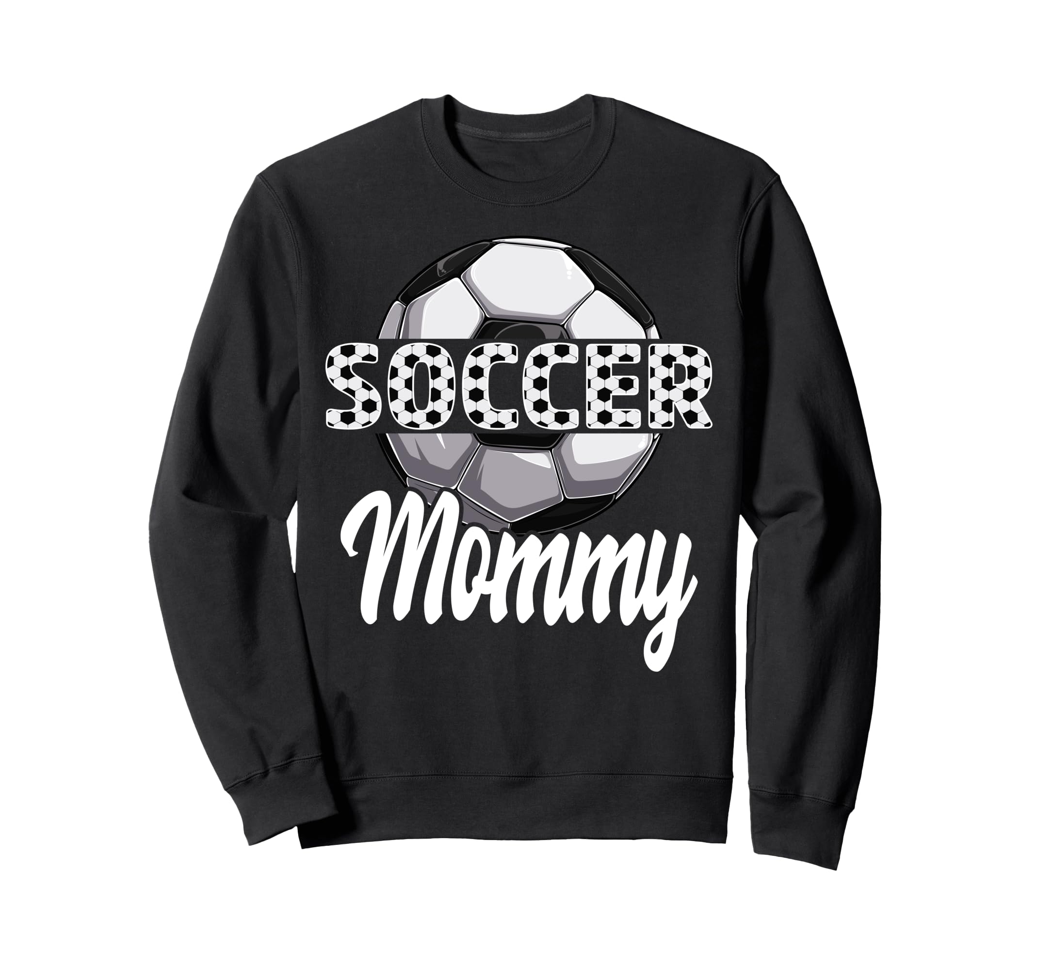 Soccer Mommy Team Player Sport Sweatshirt - Aesthetic Graphic for Adults