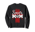 British Soccer Mom England Uk Flag Sweatshirt - Streetwear Style Unisex