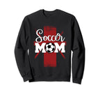 British Soccer Mom England Uk Flag Sweatshirt - Streetwear Style Unisex