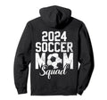 Soccer Mom 24 Soccer Mom 2024 Hoodie - Casual Everyday Wear Men Women