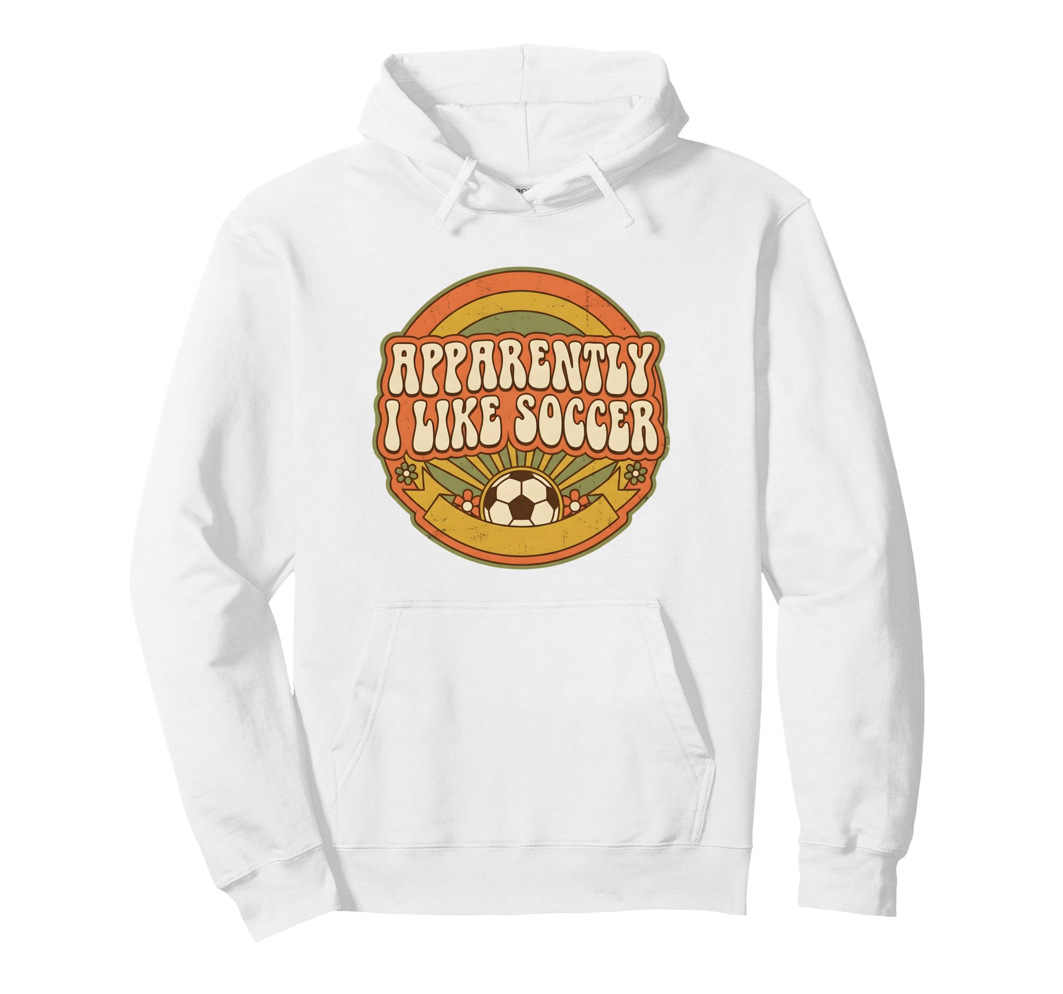 Apparently I Like Soccer Game Day Hoodie - Graphic Print for Adults