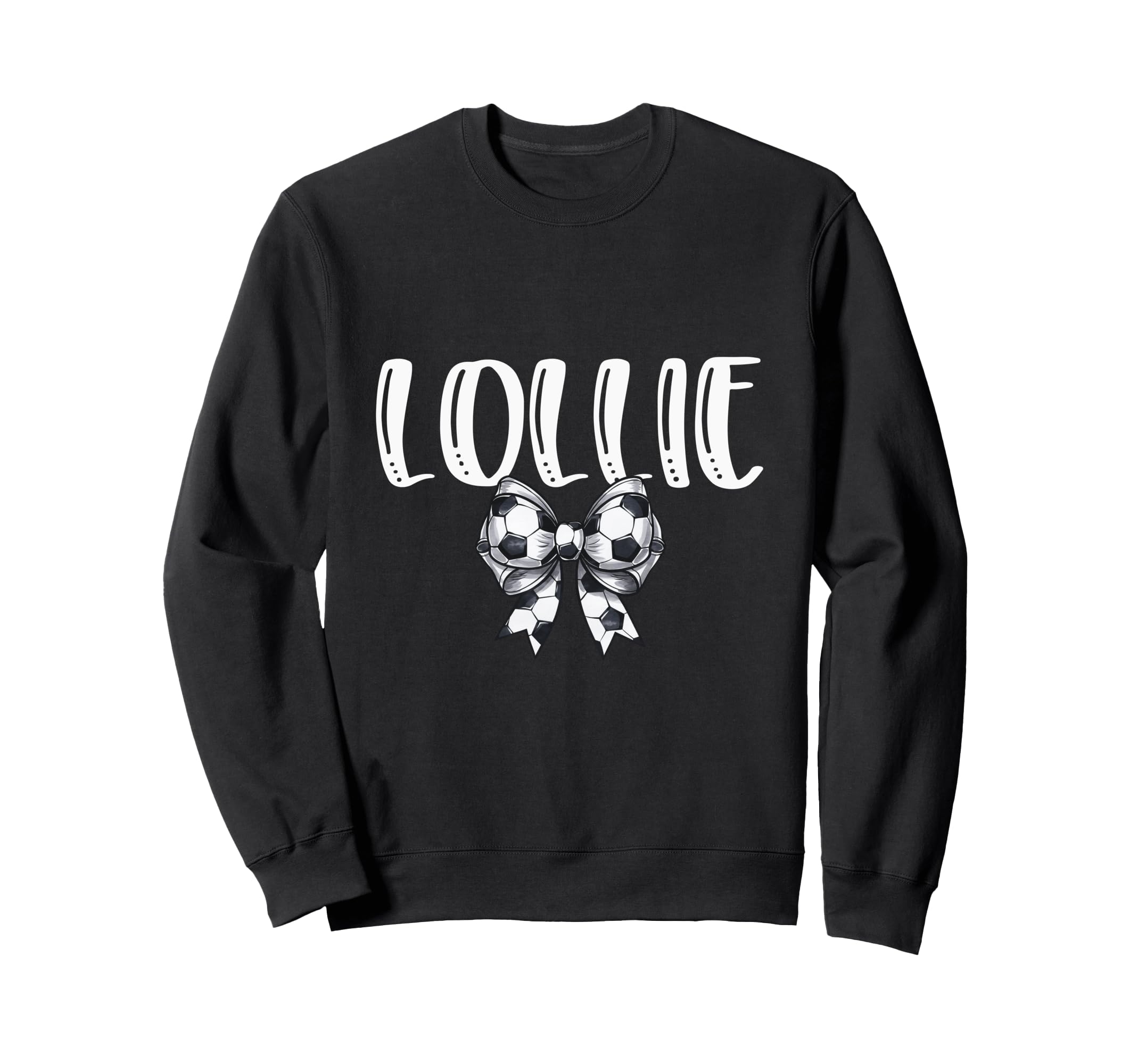 Coquette Soccer Lollie Spirit Sweatshirt - Trendy Graphic Unisex