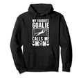 My Favorite Soccer Goalkeeper Mom Soccer Hoodie - Graphic Print for Adults