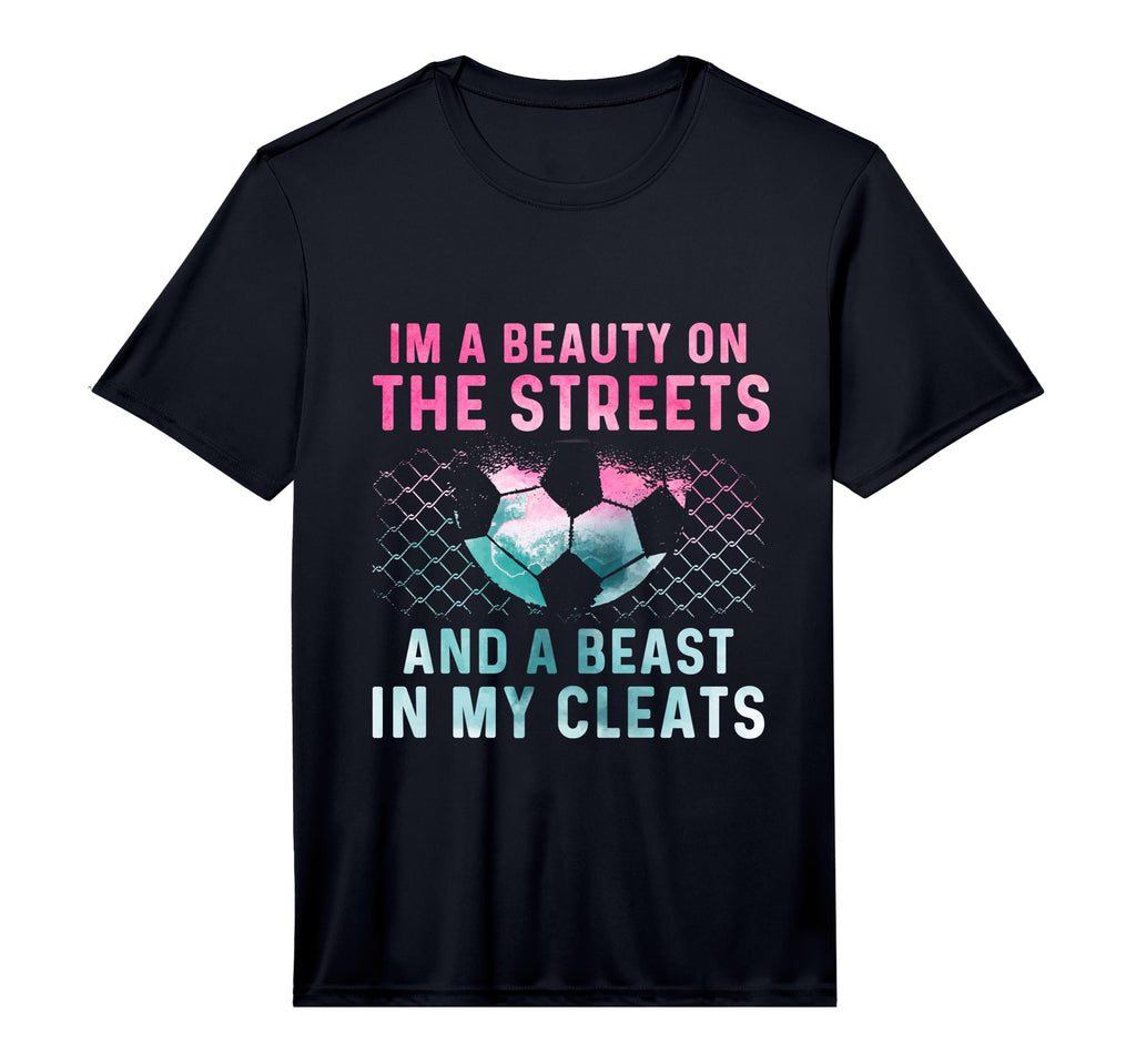 Soccer Player Gifts Team Cleats Mom T-Shirt - Custom Art Print for Adults