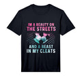 Soccer Player Gifts Team Cleats Mom T-Shirt - Custom Art Print for Adults