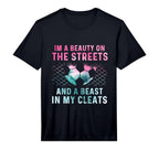 Soccer Player Gifts Team Cleats Mom T-Shirt - Custom Art Print for Adults