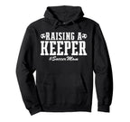 Raising Keeper Soccer Mom Soccer Goalie Hoodie - Aesthetic Graphic Unisex