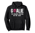 Field Hockey Goalie Definition Field Hoodie - Streetwear Style Men Women