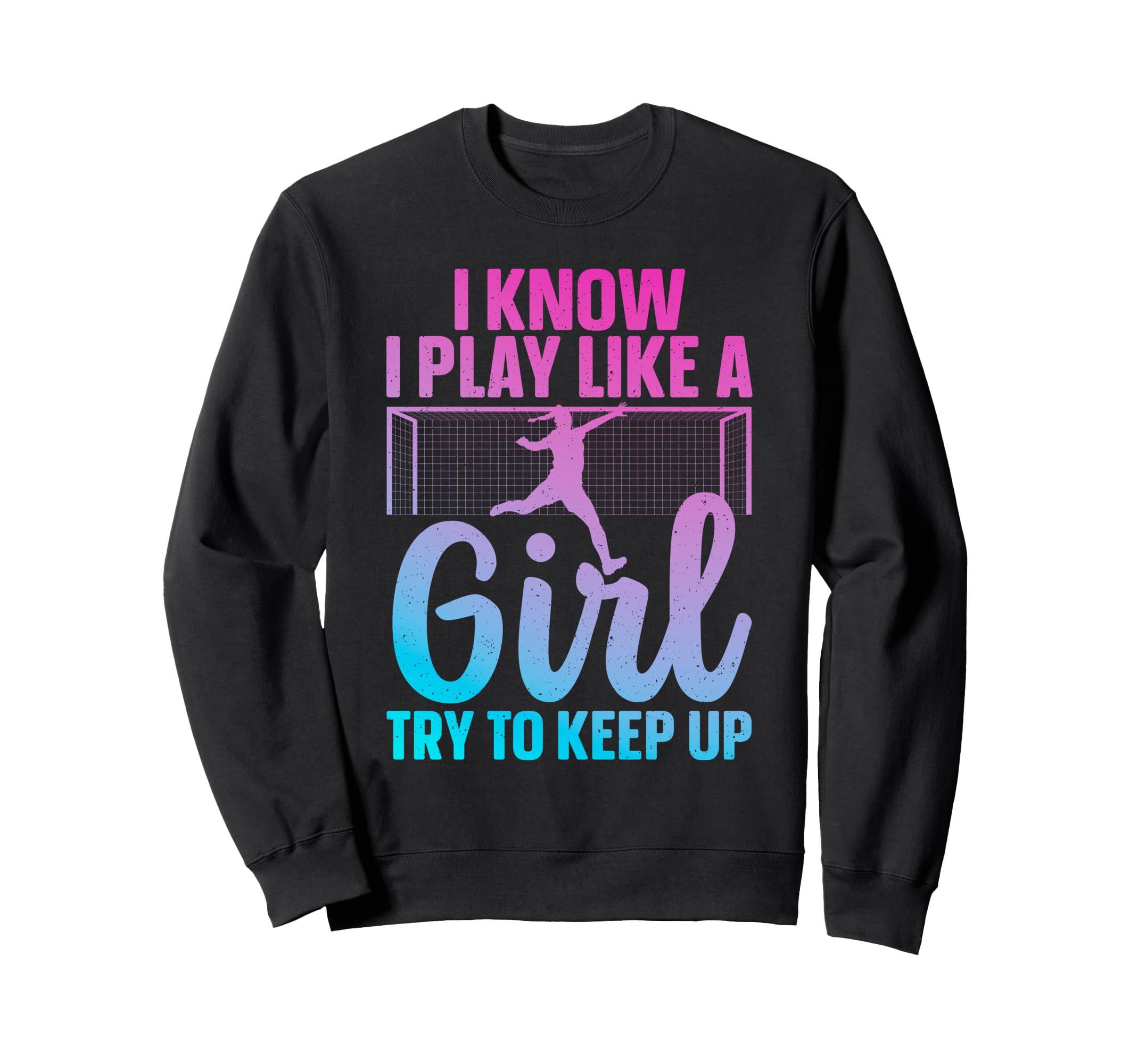 Funny Soccer Art Soccer Player Sweatshirt - Aesthetic Graphic Men Women