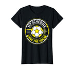My Schedule Runs House Soccer Mom T-Shirt - Casual Everyday Wear Men Women