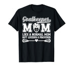 Lacrosse Goalkeeper Mom Funny Mom T-Shirt - Minimalist Print Unisex
